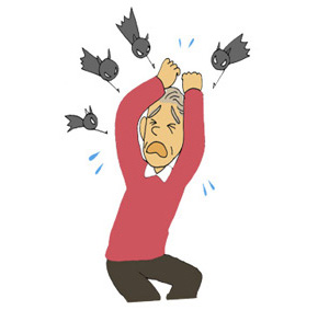 後期症状:BPSD(人格の崩壊)